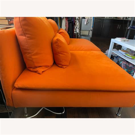 Ikea Orange Couch